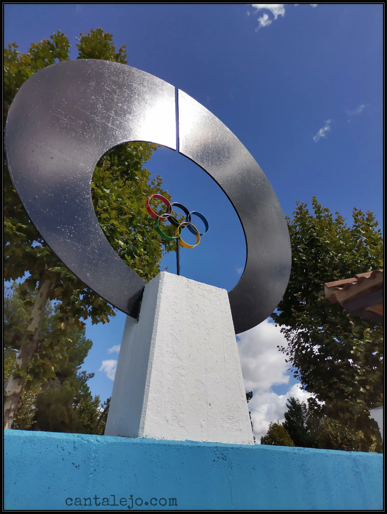 Aros Olimpicos Entrada A La Piscina